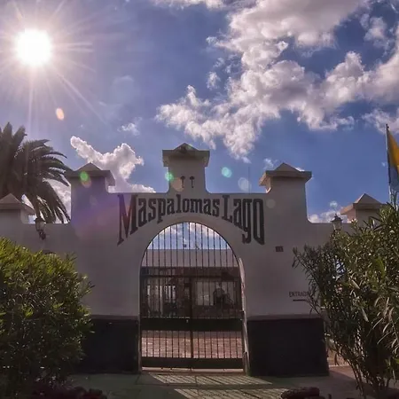 Relajante Bungalow En Maspalomas Lago. Apt. 7 Apartmán *